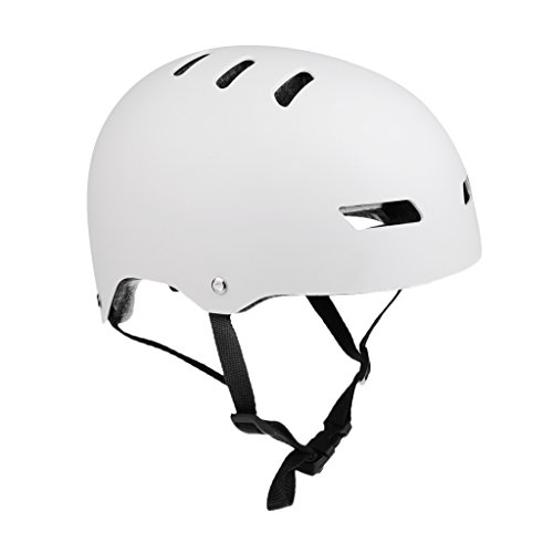 Dolity Water Sports Safety Helmet & Adjustable Chin Strap for Kayak Canoe Boat Rafting Wakeboard Skateboard Cycling - Choice of Color - Dumb white