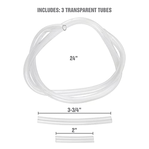 OEMTOOLS 27311 Power Steering and Brake Bleed Adapter Kit, Works w/Hand