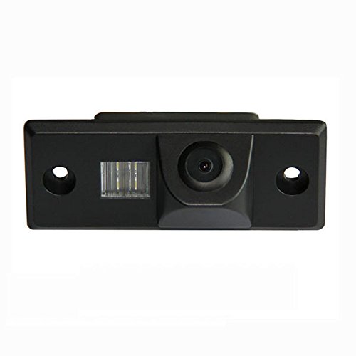 Backup Camera for Car, Waterproof Rear-View License Plate Rear Reverse Parking Camera for Skoda Fabia/VW Golf 4 MK4 Santana/Polo(3C)/TIGUAN/Touareg/Passat B5/Bora