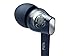 TCL MTRO100 in-Ear Earbud Noise Isolating Wired Headphones with Built-in Mic – Slate Bluethumb 2