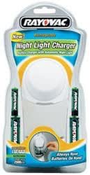 Amazon.com: RAYOVAC 4 AA/AAA Battery Charger with Night Light: MP3