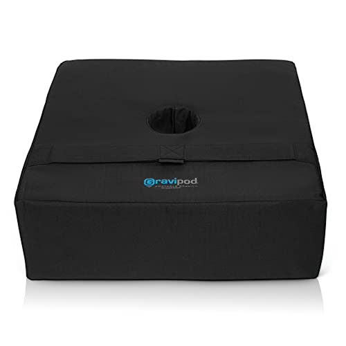 Gravipod 18" Square Umbrella Base Weight Bag Up to 110 lbs. Pricepulse