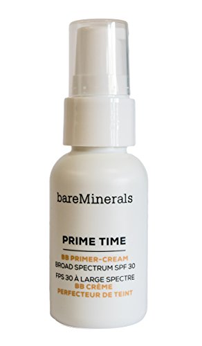 bareMinerals Prime Time BB Primer-Cream Daily Defense SPF 30, Fair, 1 Ounce