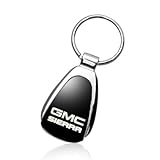 GMC Sierra Black Tear Drop Key Chain