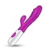 G-spot Vibrators with 30 Vibration Modes Rabbit Vibrator Upgraded Silicone Clitoris Stimulation for Women Couples Sex Toys