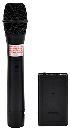 Hisonic HS122BT-HL Portable and Rechargeable PA System with Dual Wireless Microphones & Bluetooth Connection