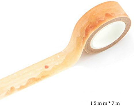 XIAOXINYUAN 10 Pcs/Lot 1.5Cm*7M Washi Tape DIY Decoration Scrapbooking Planner Masking Tape Adhesive Tape Label Sticker Stationery Style 5