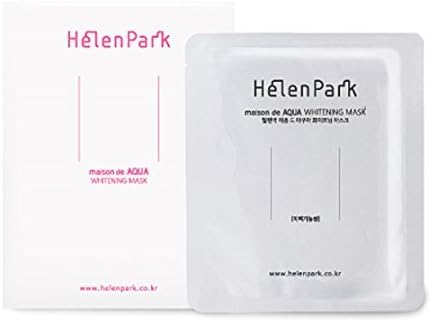 HelenPark maison de AQUA Moisture Mask 10pcs (Whitening Mask)