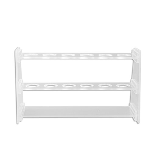 1PCS 10ML Colorimeter Tube Rack Acrylic Strong Test Tube Holder 6 Slots Suit for Tubes Less Than1.6cm/0.63inch in Diameter (1, 10ML)