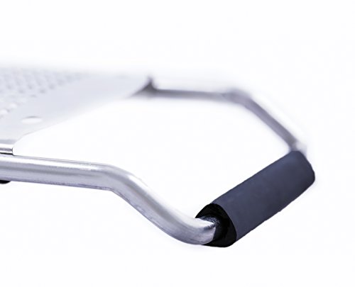 Culina Hand-held Fine Spice Grater 12.5". Stainless Steel. Professional-Grade Tool - Thumbnail 3