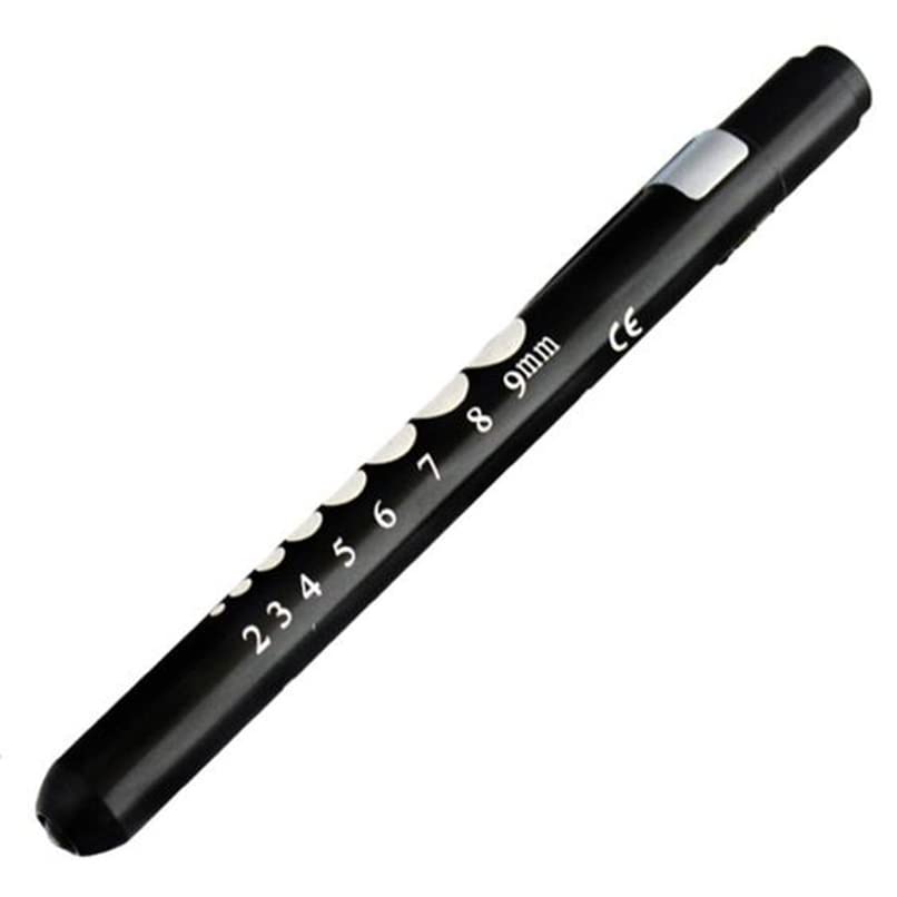 BE-TOOL Mini Pen Torch Light Diagnostic Medical Penlight, Mini Reusable LED Penlight Flashlight Pen Torch for Home Outdoor Doctor Nurse EMT Emergency (Black, 1 Pack)
