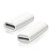 iMangoo Adapters Compatible with Apple Pencil Adapter 2 Pack Lightning Cable Charging Adapter for iPad Pro Pencil Pen Female to Female Connect Charger Adapter Connector for Apple Pencil 1st Generation