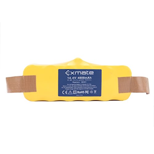 Exmate ni-mh 14.4v 4800mah reusable battery for irobot …