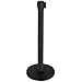 Mophorn 6PCS Stanchion Queue Post, Black 6.5ft Retractable Belt 36In Height, Stanchion Posts Queue Pole for Crowd Control Barriers