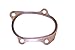 SCE Gaskets 4772 Pro Copper Turbo Integrated Downpipe Wastegate Flange Gasket for Buick 231ci V6 Turbocharged engines