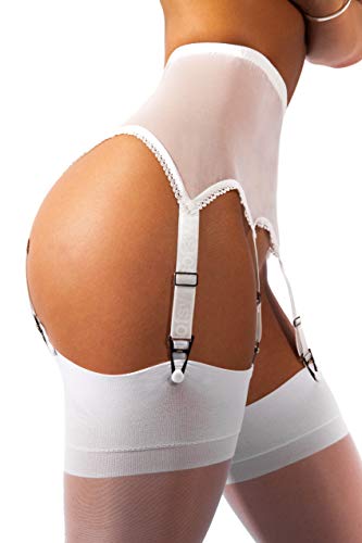 sofsy mesh garter belt