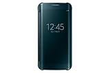 Samsung Clear View Cover (Galaxy S6 edge)- Green