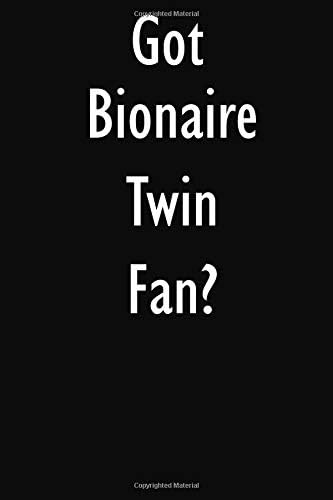 Got Bionaire Twin Fan?: Bionaire Twin Fan Diary Journal