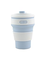 supershop silicona plegable taza de viaje para al