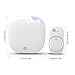 1byone Wireless Doorbell Chime Waterproof Door Bell Kit, 36 Melodies, 6 Levels Adjustable Volume, Led Flash Indicator, 1 Push Button and 2 Plug-in Receiver