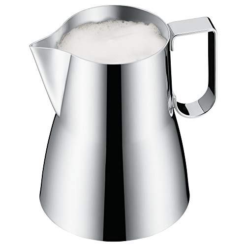 WMF Barista Krug für Milchschaum 600ml, Cromargan Edelstahl poliert, Milchschaumkrug, spülmaschinengeeignet