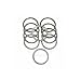 James Gasket Exhaust Port Gasket Kit - Copper Crush Ring Gaskets and Heavy-Duty Hex Nuts JGI-65324-83-KCR2