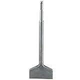 YaeTek 3-in Wide Machine Sharpened Tile & THINSET Scaling REMOVAL Chisel BIT Thinset Scraper & Floor Scraper, SDS Plus!!! (3" X 10")