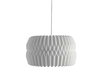 Habitat Kura Extra Large White Paper Ceiling Light Shade Amazon