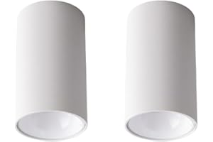 IOEDHW Nordic Cylinder Surface Mounted Spotlight Anti-Glare Ceiling Lamps Household Decoration LED Ceiling Spot Lamps Indoor Aluminum Downlight Energy Saving High Brightness Ceiling Down Lighting