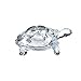 Lightahead® Chinese FENG Shui Tortoise Turtle Glass Statue Lucky Gift of Good Health