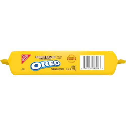 OREO COOKIE DOUGH CREME SANDWICH COOKIES, LIMITED EDITION, 10.68 OZ
