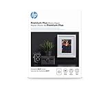 HP Photo Paper Premium Plus, Glossy, (5x7 inch), 60 sheets