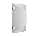 Acciaio Wall Sconce One-Light Lamp Brushed Nickel with White Diffuser - Linea di Liara LL-SC6-BN