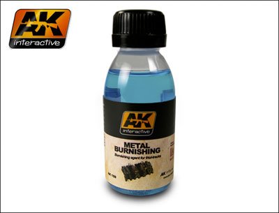 Metal Burnishing Fluid 100ml Bottle AK Interactive