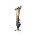 Design Toscano Peacock Bud Vase