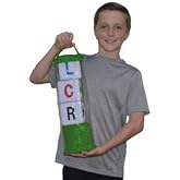 LCR Big Left Center Right&trade; Dice Game - Zip Bag (Green)
