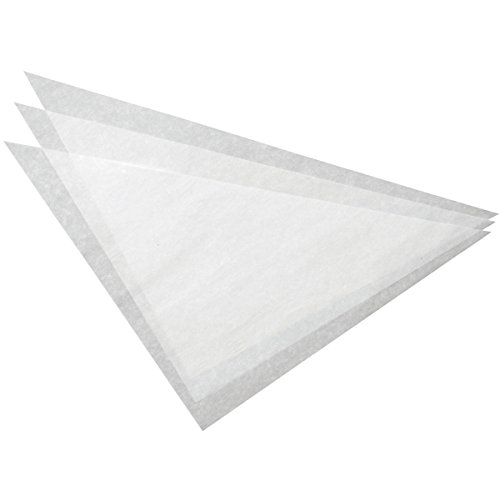 Wilton 100/Pack Parchment Triangles, 15Inch, White Pricepulse