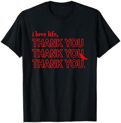 Amazon.com: I Love Life Thank You Thank You Thank You Quote Zip