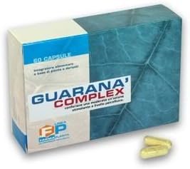 Farma Planta Natural Supplement Guarana Complex Stimulating Catuaba, Suma, Muira Puama, 60 Cps Energy