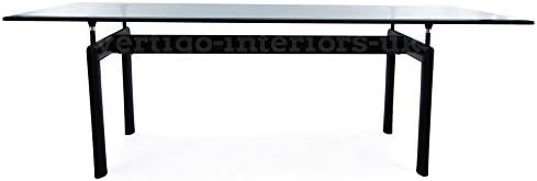 Le Corbusier Style LC6 Glass Dining / Office Table