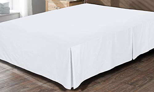 Utopia Bedding Bed Skirt - Soft Quadruple Pleated Dust Ruffle - Easy Fit with 16 Inch Tailored Drop  - //medicalbooks.filipinodoctors.org