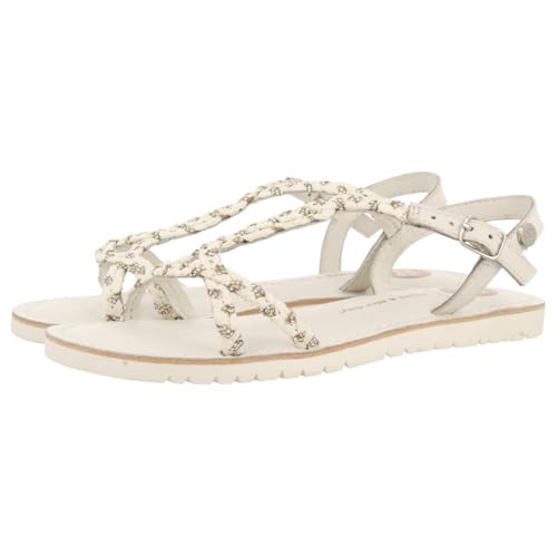 GIOSEPPO Sandalias Piel, Strass Y Rafia Wenham