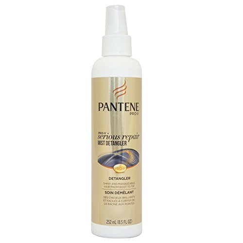 Pantene Pro-V Medium Thick Hair Solutions, Silkening Detangler, 8.5 Ounce (Pack of 2)
