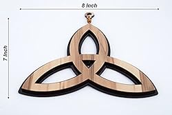 Trinity Knot Ornament (7 Inch) – Wood Holy