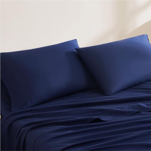 Linen Closet Luxury Cotton 144 Thread Count Organic Cotton Standard Pillowcases…