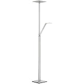 George Kovacs P305-5-654-LLED Floor Lamp, 25 Watt LED, Chiseled Nickel