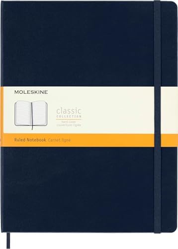 Amazon.com : Moleskine Classic Notebook, Hard Cover, XL (7.5