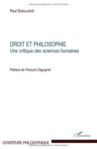 Droit et philosophie