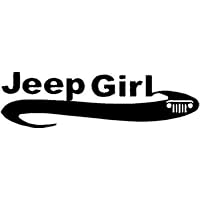 Girl Sticker Decal 4 x 4 Many Colors