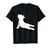 Men's French Bulldog Yoga T-Shirt Medium Black
